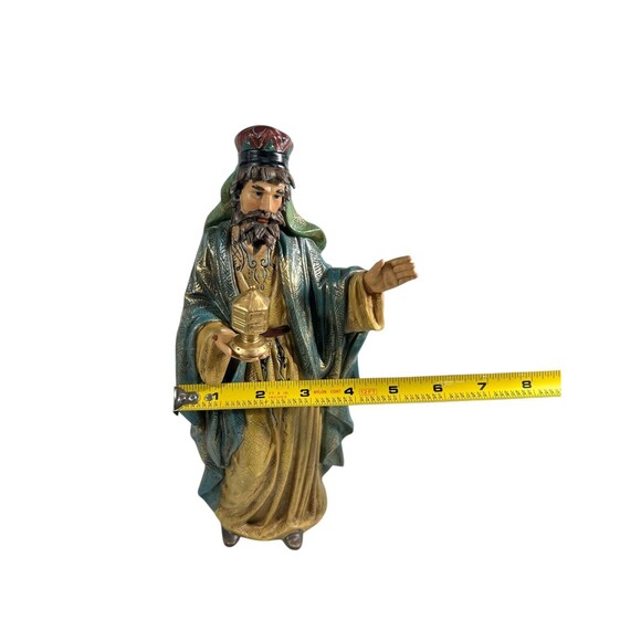 Vintage 1990s O'well Grandeur Noel Nativity King Wise Man Replacement Piece - Picture 8 of 14